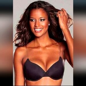 LASCANA Underwire Clear Strap T-Shirt Bra